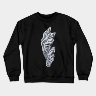 Cane Corso Acrylic Painting Crewneck Sweatshirt